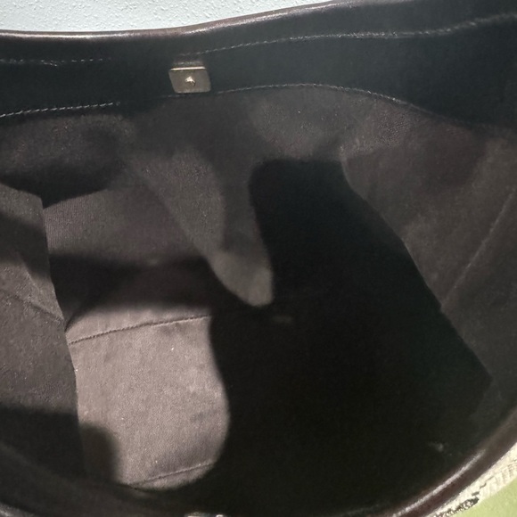 Authentic Gucci - GG Monogram Hobo Brown - Vintage Shoulder - Picture 12 of 13